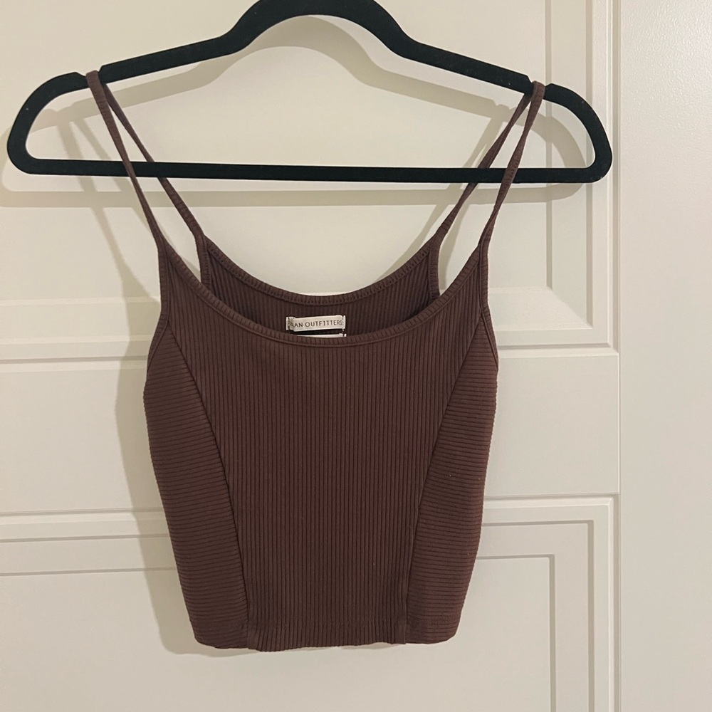 Cropped Brown Urban Outfitter Cami